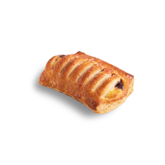 Duetto de crema pastelera y cereza negra