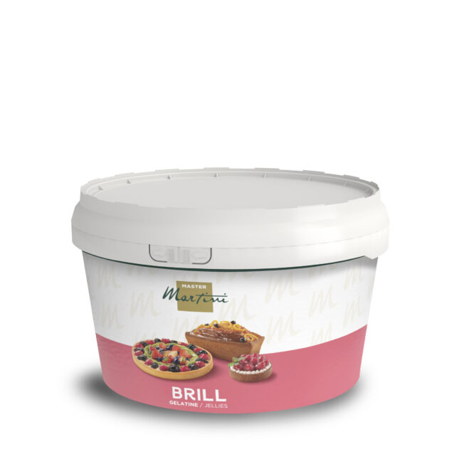 secchiello di gelatina brill per professionsiti