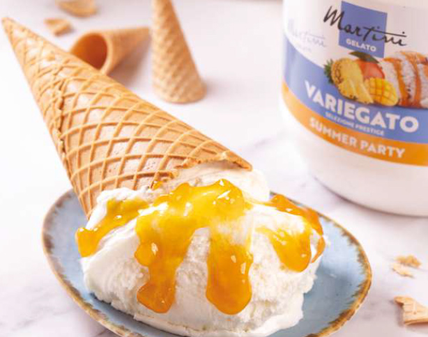variegati frutta per gelati per professionisti