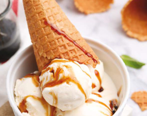 topping per gelato per professionisti